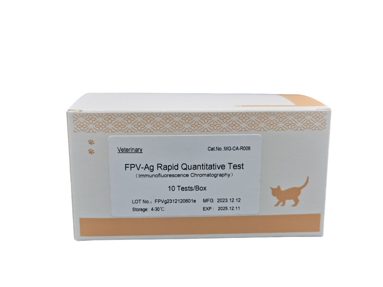 Migi (Cat) Feline Calicivirus Antigen (FCV-Ag) Rapid Quantitative Test Kit